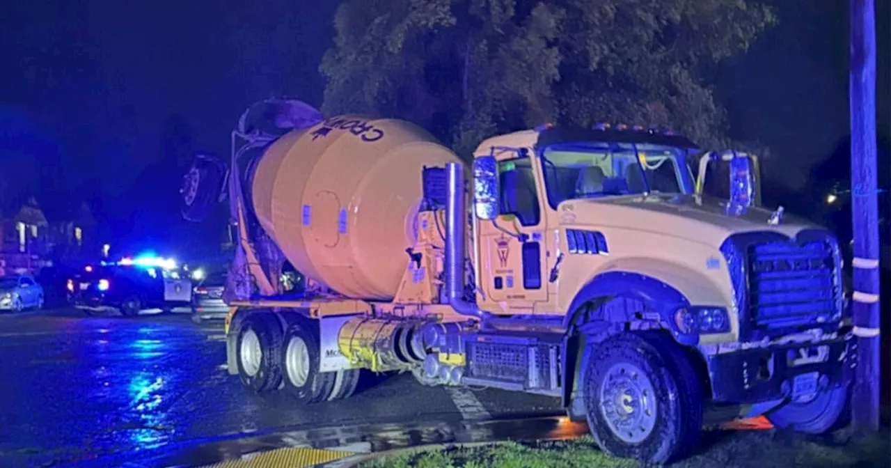 Man Arrested After Stealing Cement Mixer, Leading Police on Chase