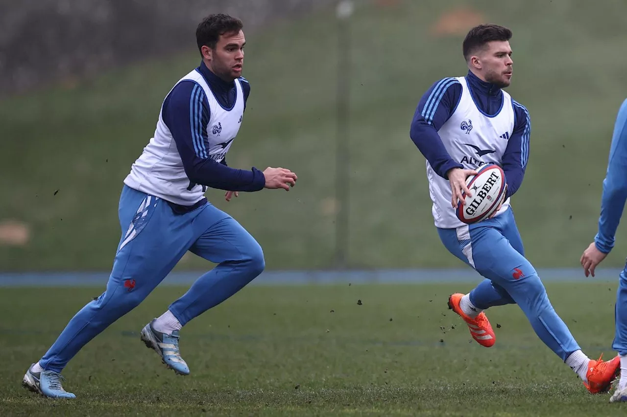 Penaud de retour, Jalibert à l'ouverture pour le XV de France face à l'Angleterre