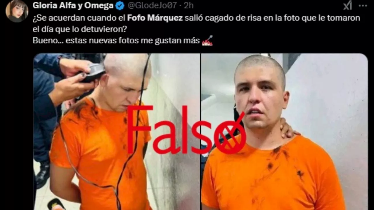 “Fofo” Márquez no fue rapado en penal de Texcoco: Policía de Edomex