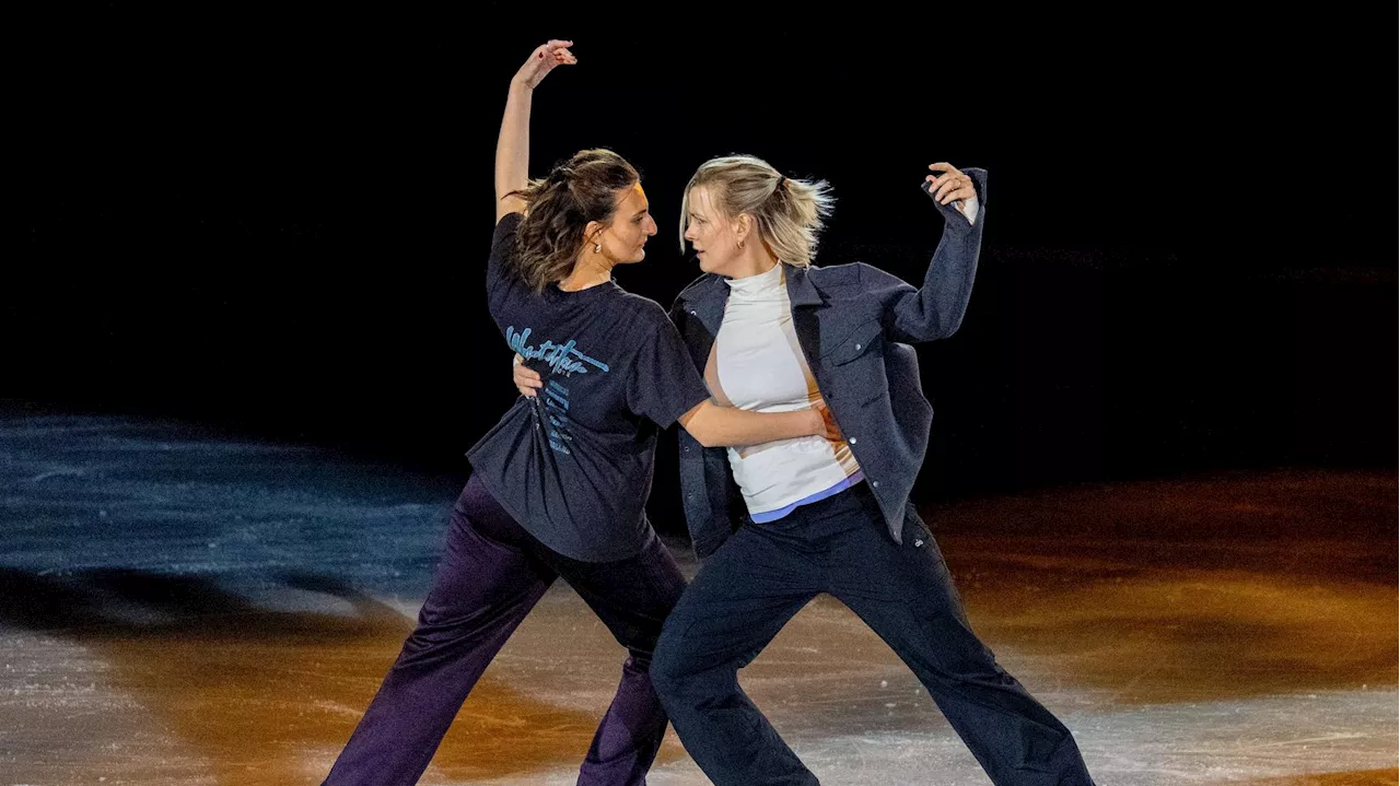 Les patineuses Gabriella Papadakis et Madison Hubbell en duo sur la glace en Suisse, une « petite révolution »