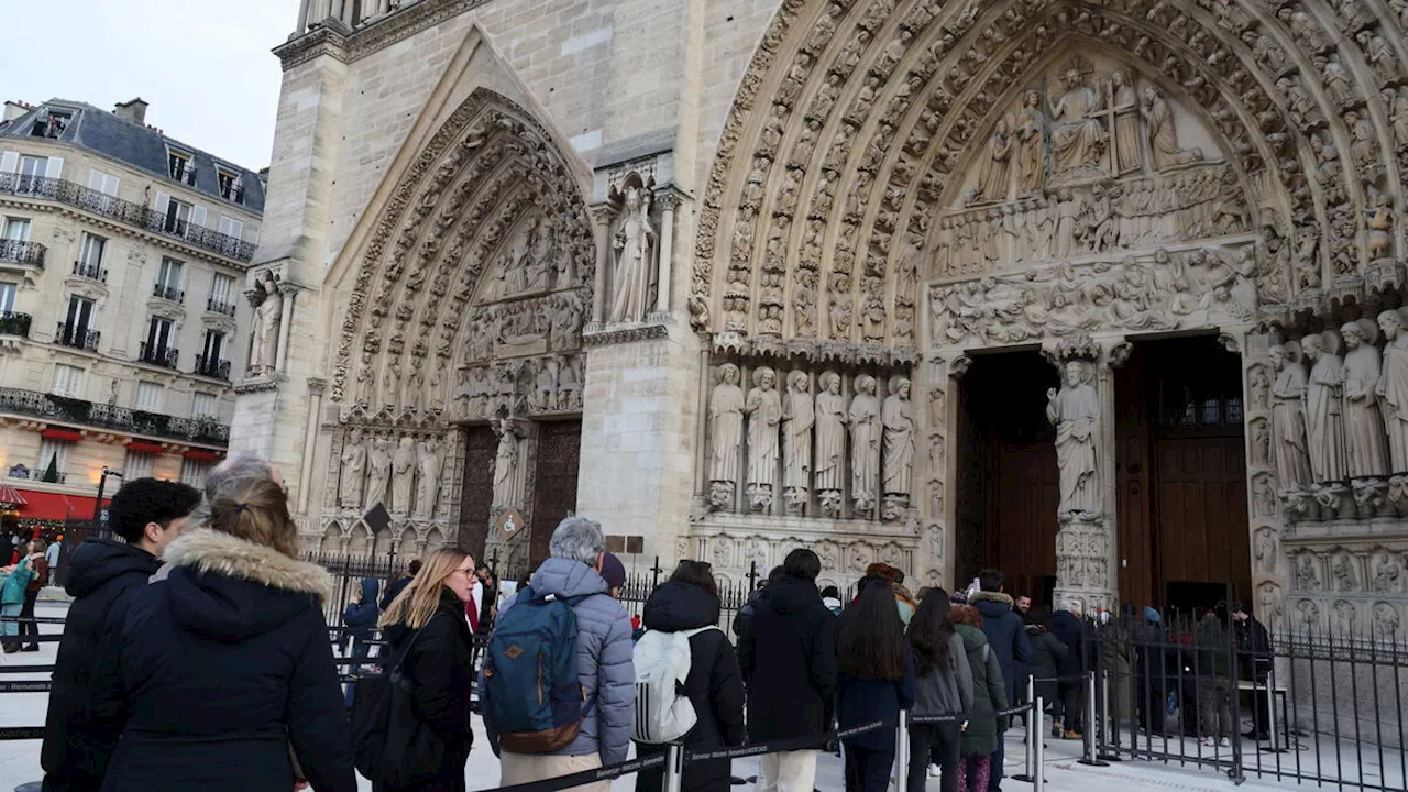 Notre-Dame attire des foules après sa réouverture