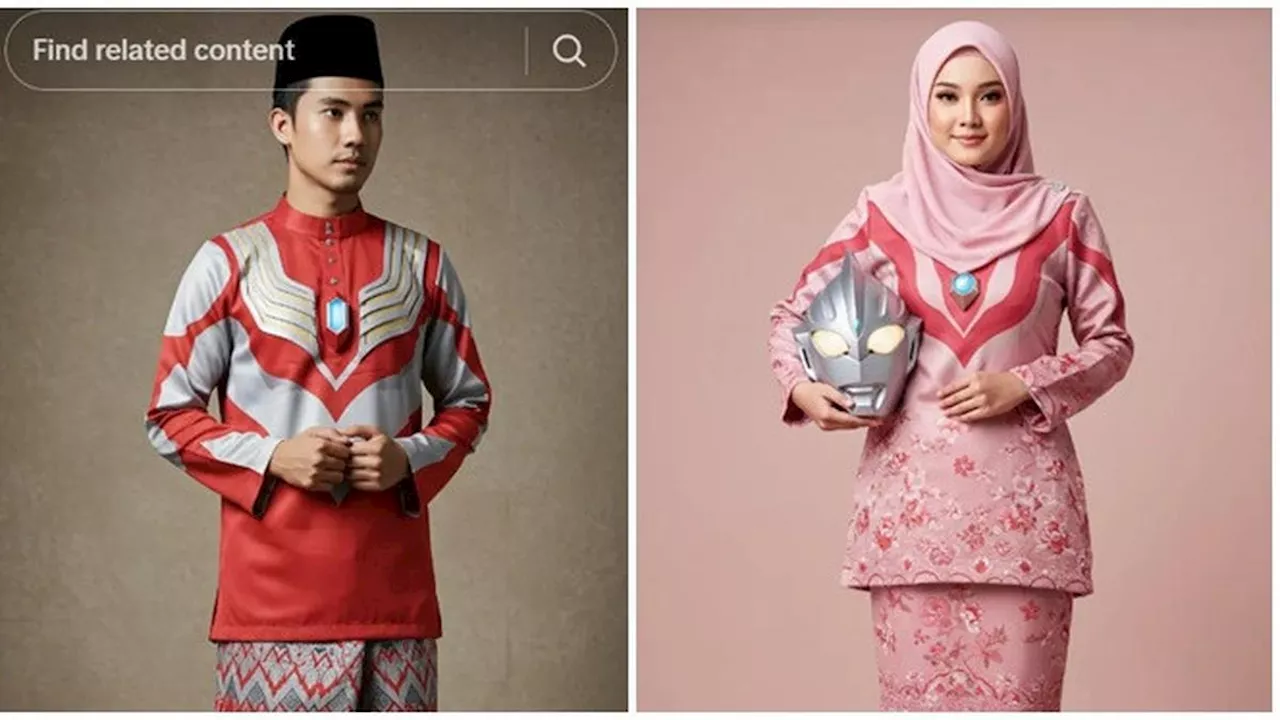 Baju Lebaran Ala Ultraman: Tren Unik yang Mencuri Perhatian