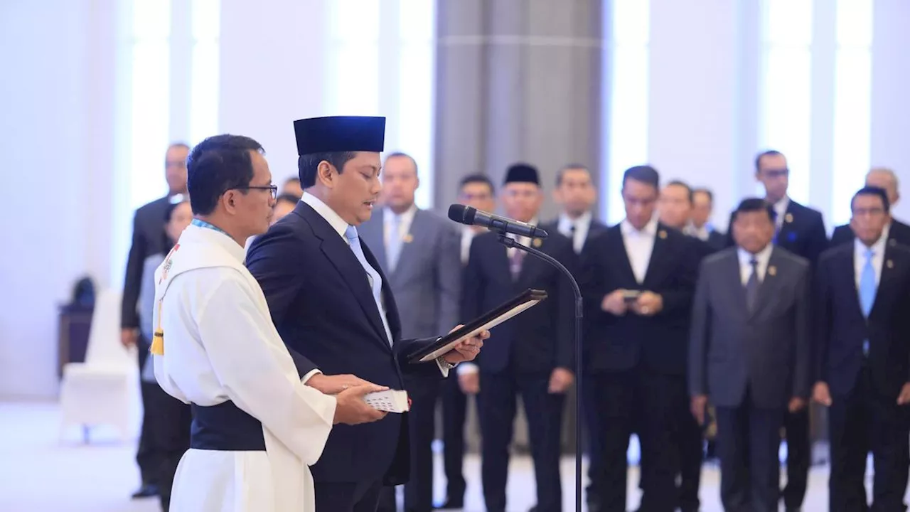 Wamenkeu Thomas Djiwandono Resmi Jadi Anggota Dewan Komisioner OJK Ex-officio