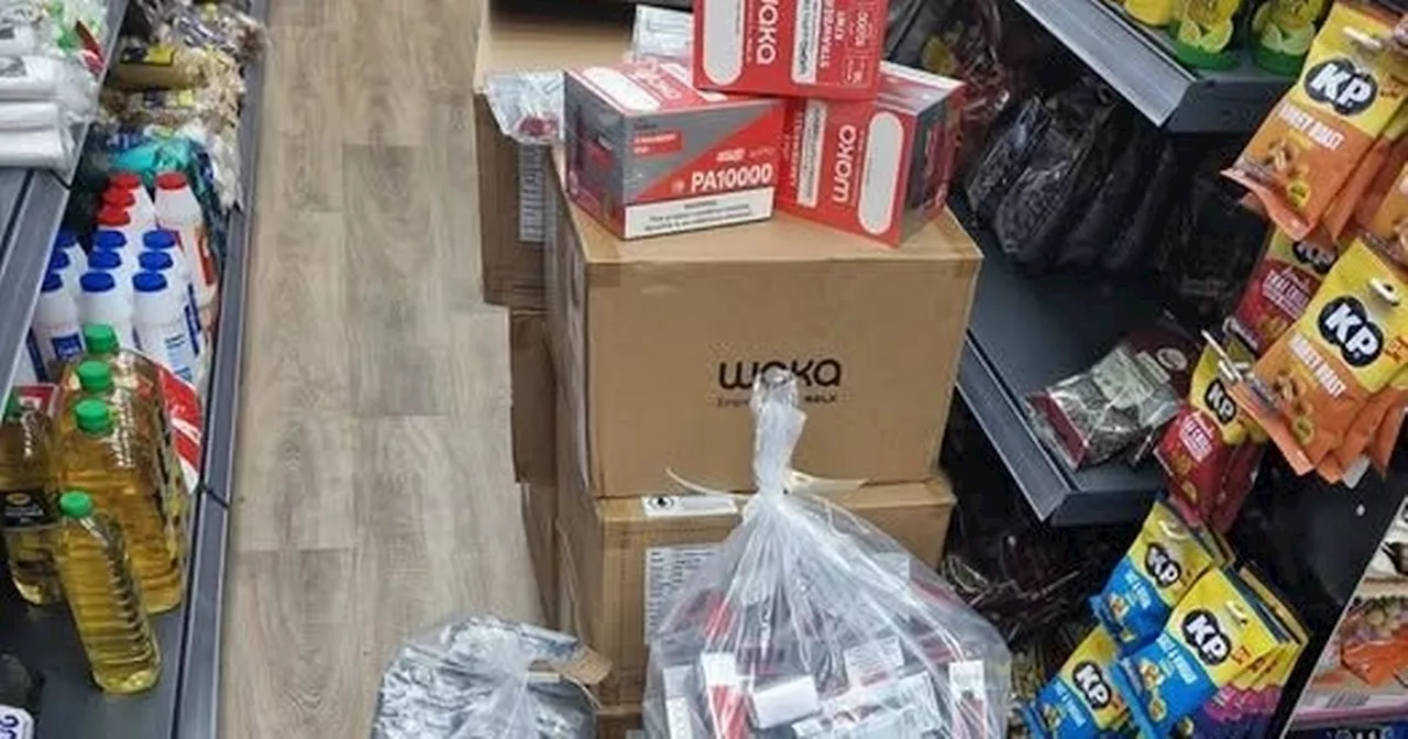 Illegal Products Worth Over £14,000 Seized from East Lancashire Shops