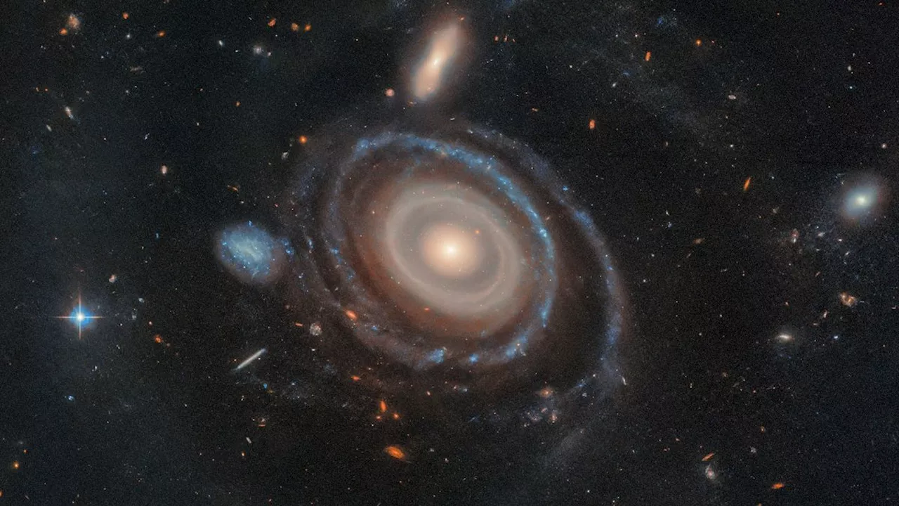 Bullseye Galaxy Breaks Record with Nine Rings