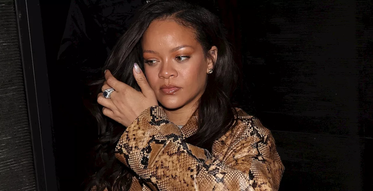 Rihanna Wears Snakeskin and Proves It's Still Chic