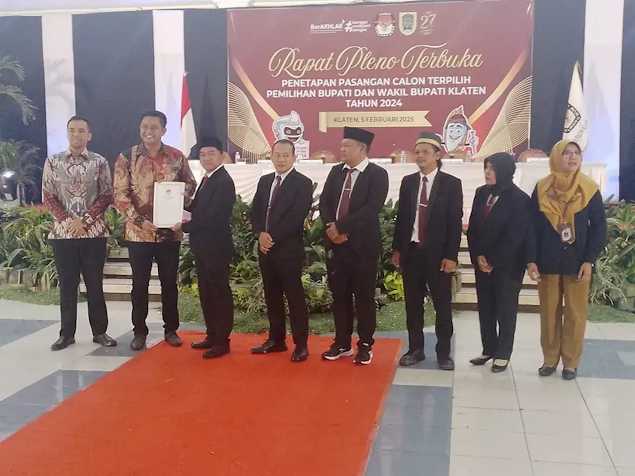 Hamenang-Benny Terpilih Sebagai Paslon Bupati-Wakil Bupati Klaten 2024