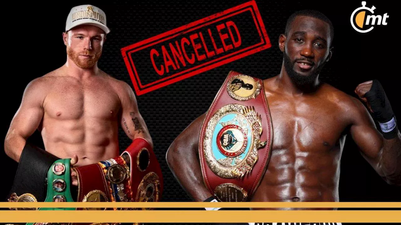 Mega pelea entre Canelo Álvarez y Terence Crawford de septiembre es cancelada