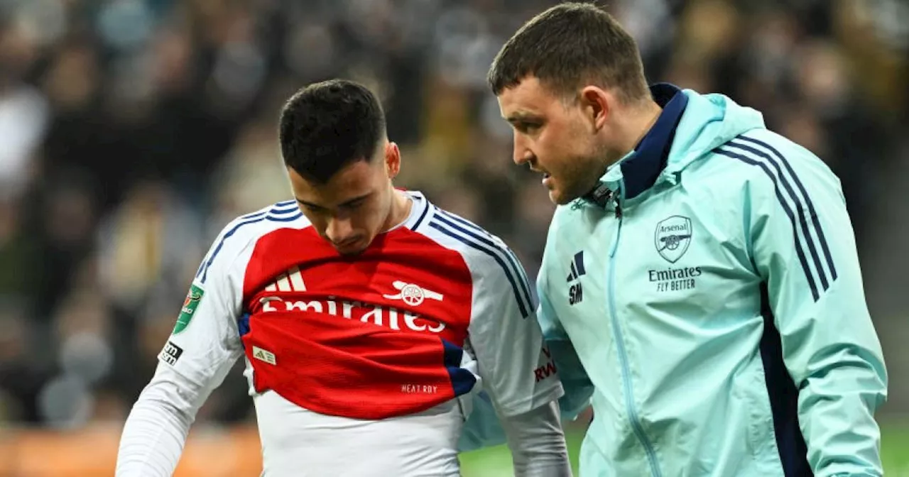 Gabriel Martinelli injury concern for Arsenal as Mikel Arteta provides update