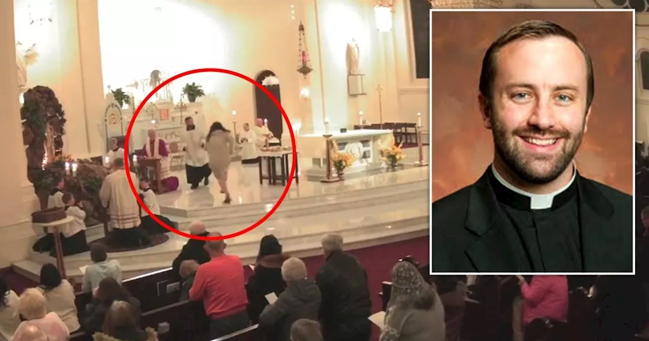 Man Attacks Catholic Priest During Live-Streamed Prayer Service