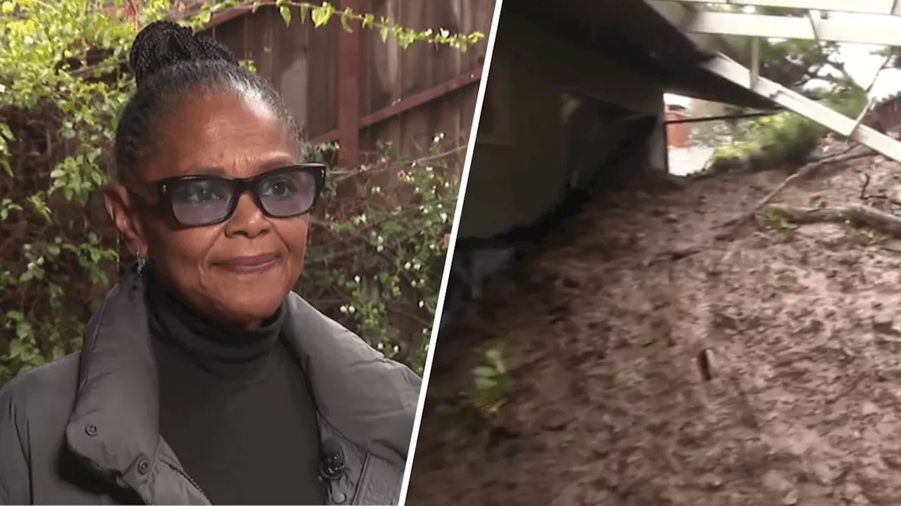 Home Still Unlivable a Year After Mudslide