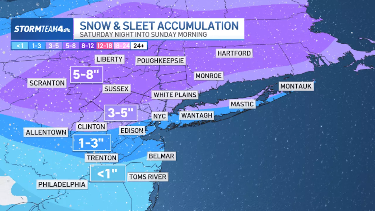 Winter Storm Watch Issued for NYC and Surrounding Areas