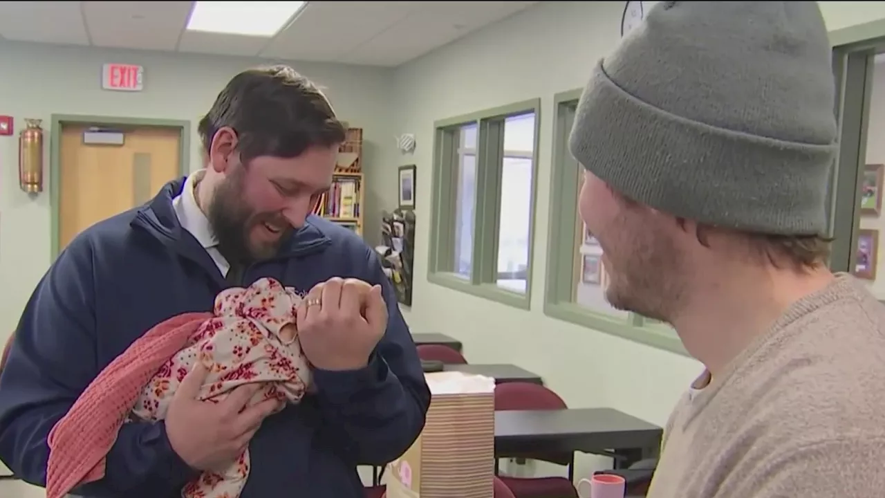 New Hampshire 911 Operator Meets Family After Guiding Mom Through Home Birth