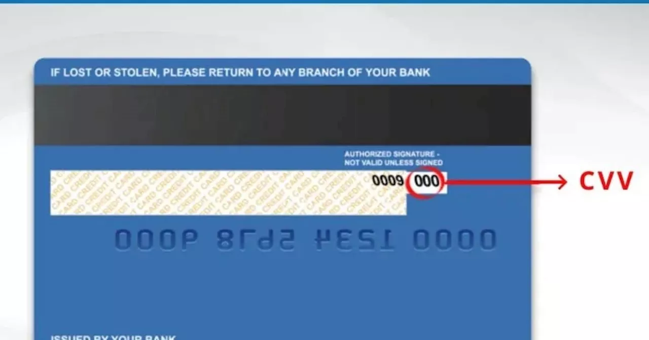Kredi Kartı Güvenliği: CVV Numarasının Önemi