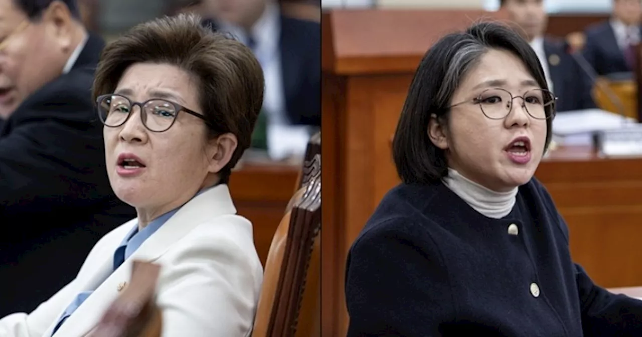 국민의힘 강선영 의원, 용혜인 의원에게 '야'라며 논란