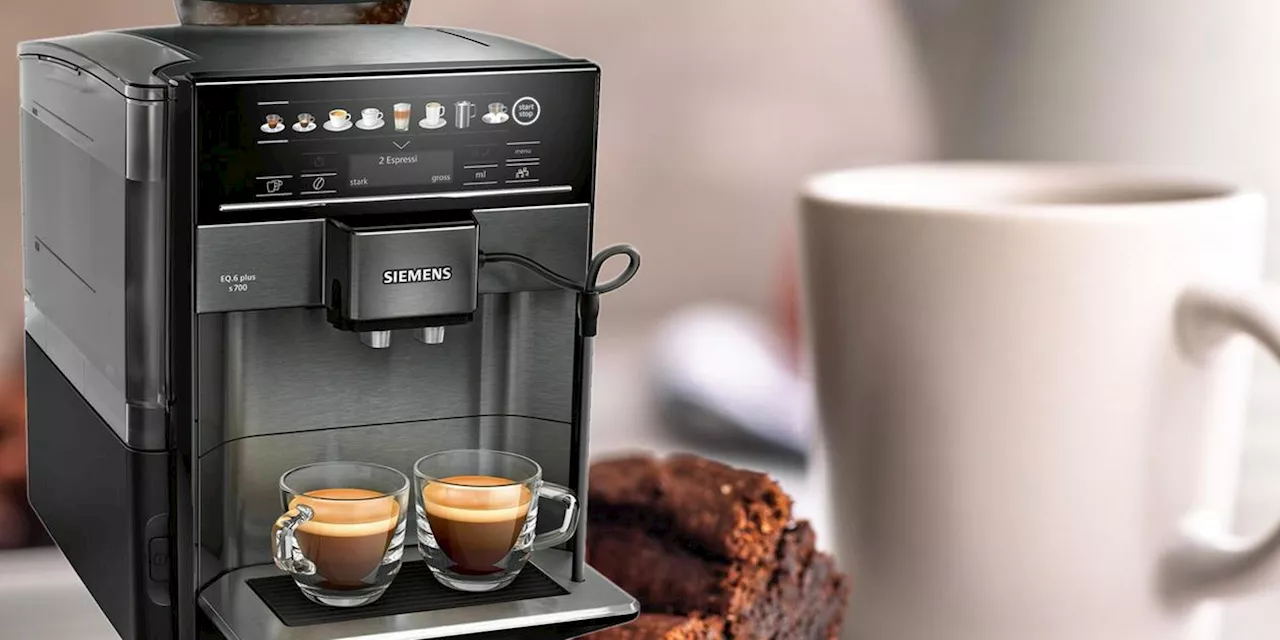 897&euro; Rabatt f&uuml;r Siemens-Kaffeevollautomat: MediaMarkt r&ouml;stet Preis von EQ6 plus s700