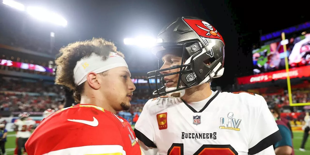 Tom Brady kommentiert den Super Bowl als Experte - Mahomes droht Rekord