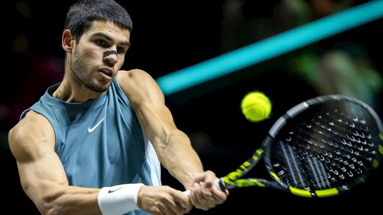 Alcaraz breekt door naar kwartfinales ABN Amro Open