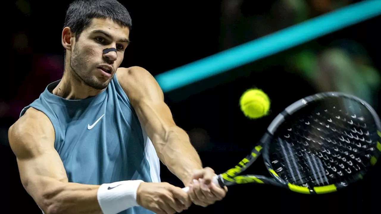 Alcaraz breekt zonder problemen door naar kwartfinales ABN Amro Open