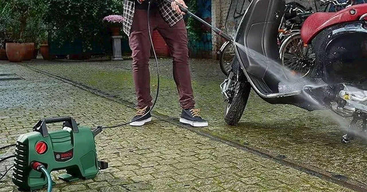 Amazon slashes price of Bosch EasyAquatak 110 Pressure Washer for Spring Garden Clean