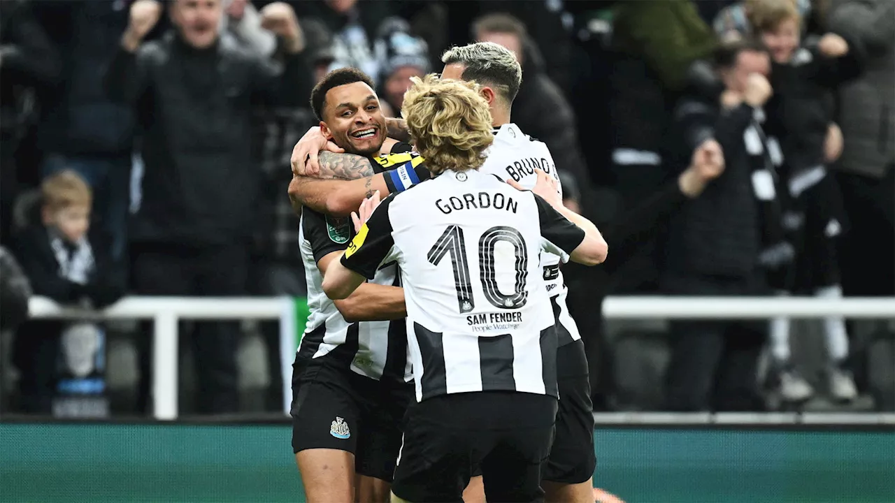 Newcastle's Dominant Display Secures Place in League Cup Final