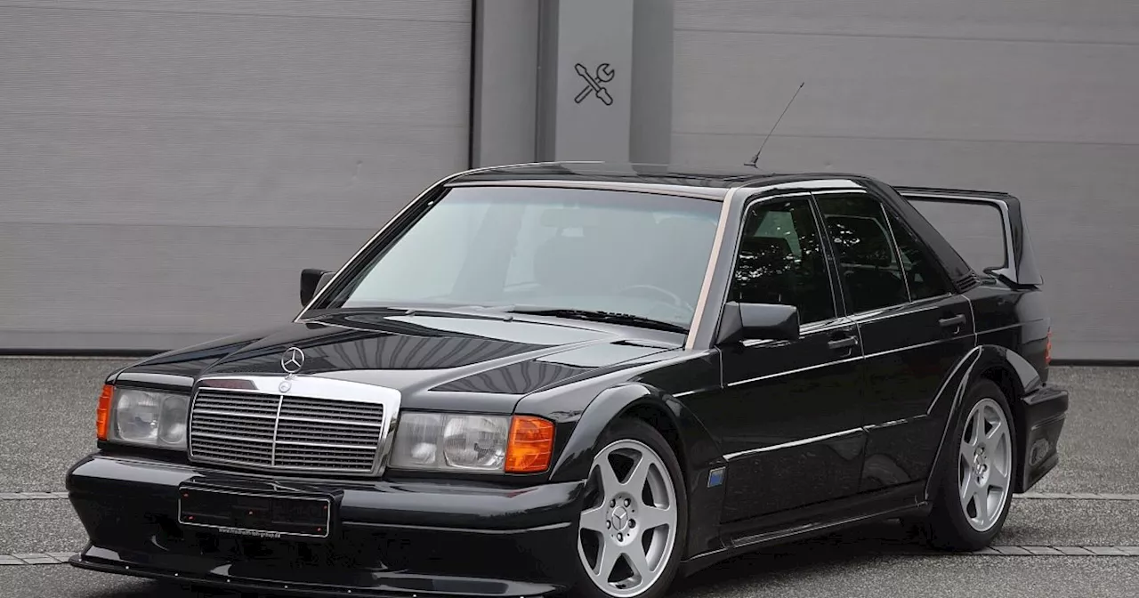 Baby-Benz mit Backen: Ausfahrt im Mercedes 190 Evo II