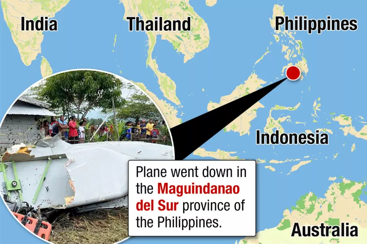 US Service Member and 3 Contractors Killed in Plane Crash in Philippines