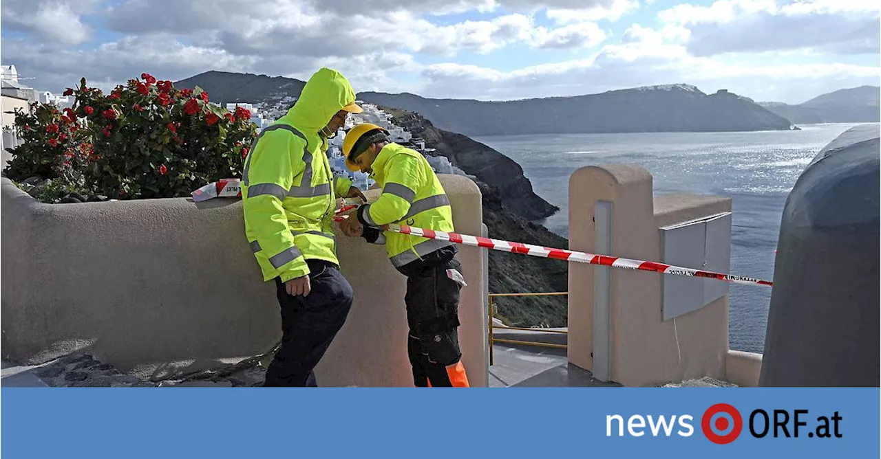 Notstand auf Santorin: Großes Erdbeben befürchtet