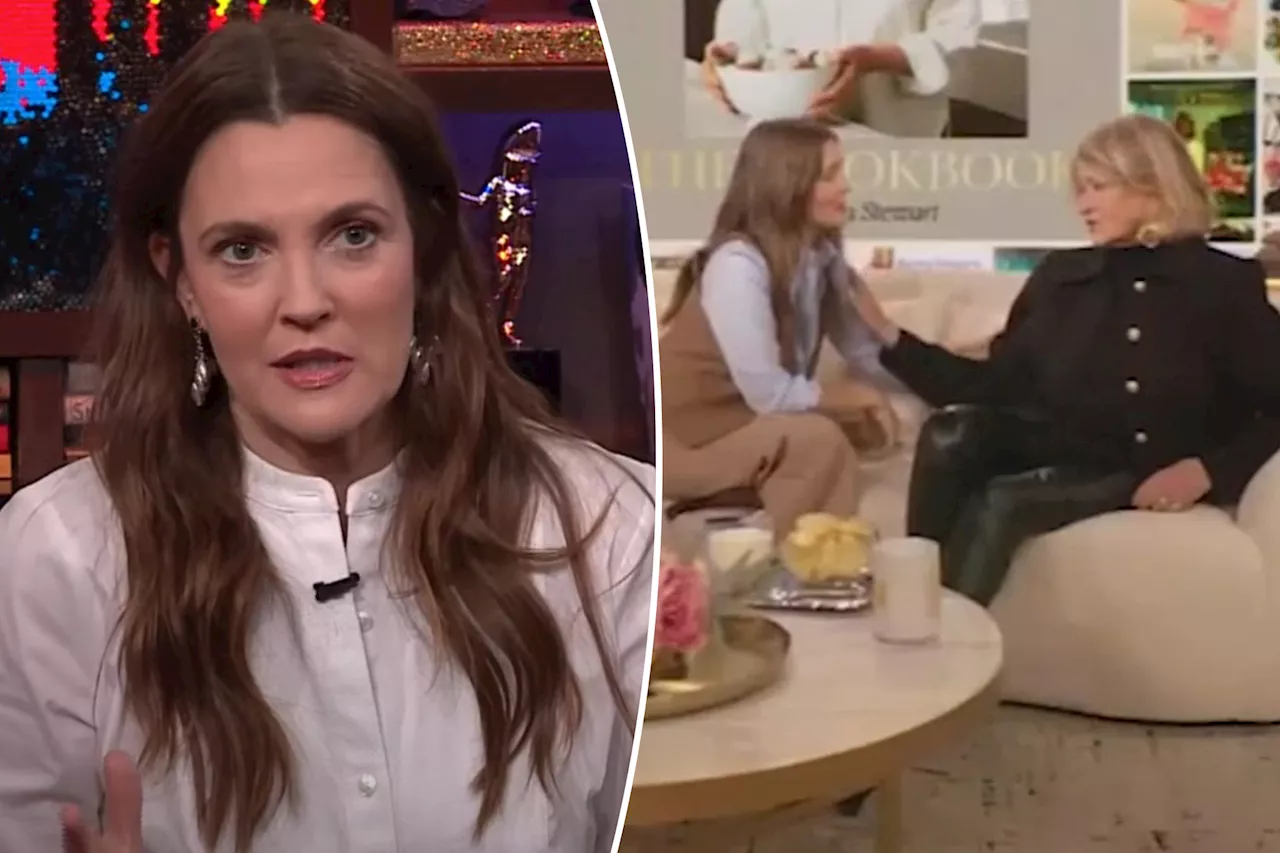 Drew Barrymore Says She's 'Touchy' and Can't Control Her 'Pupil to Pupil' Interview Style