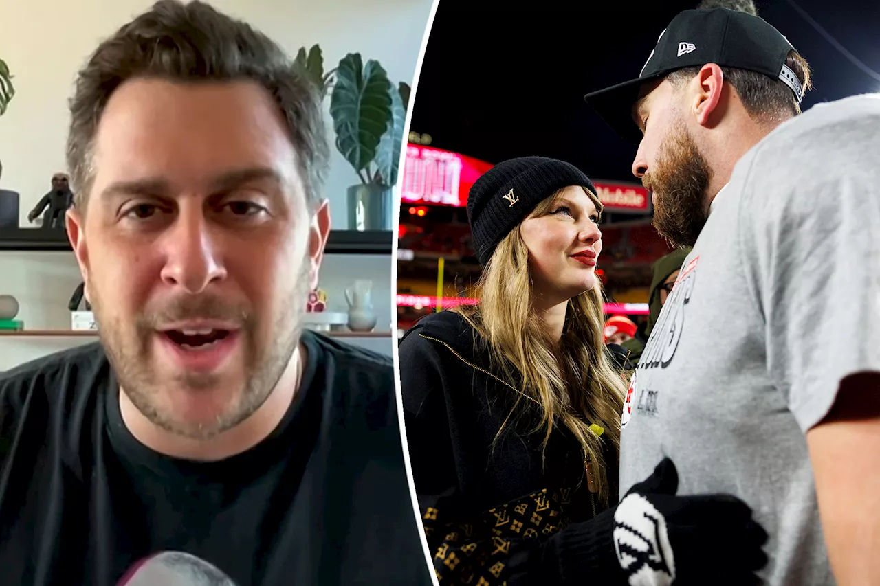 Travis Kelce's pal dishes on his and Taylor Swift's baby talk at Yankees game