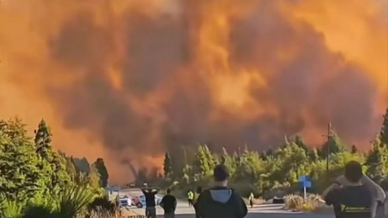 Víctor Hugo y el dolor por los incendios en la Patagonia: 'No ven al Sur'