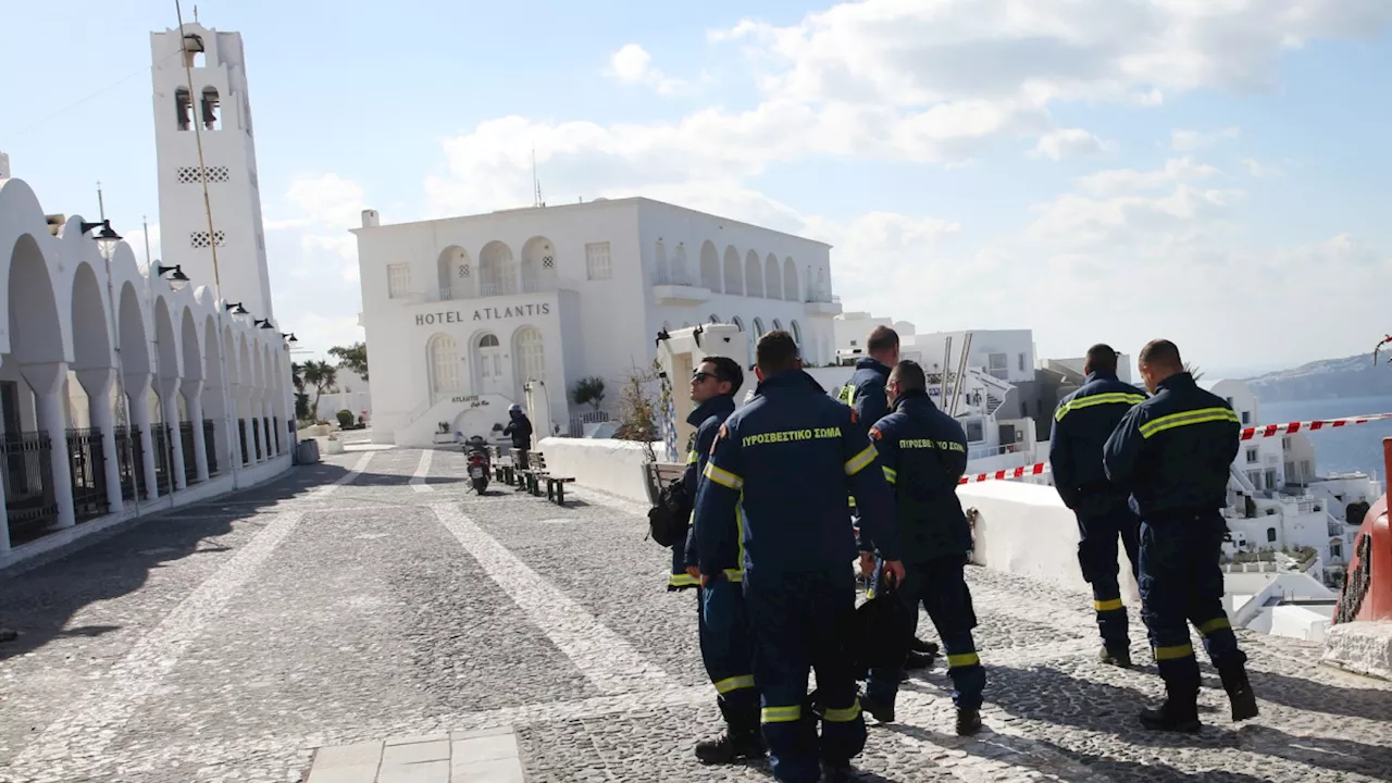 Grecia declara el estado de emergencia en Santorini por la oleada de sismos de las últimas dos semanas