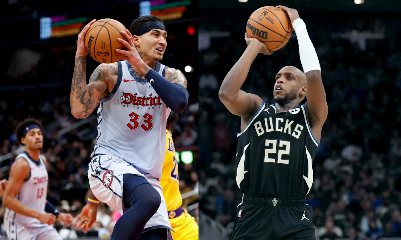 Bucks Trade Khris Middleton to Wizards for Kuzma and Draft Picks