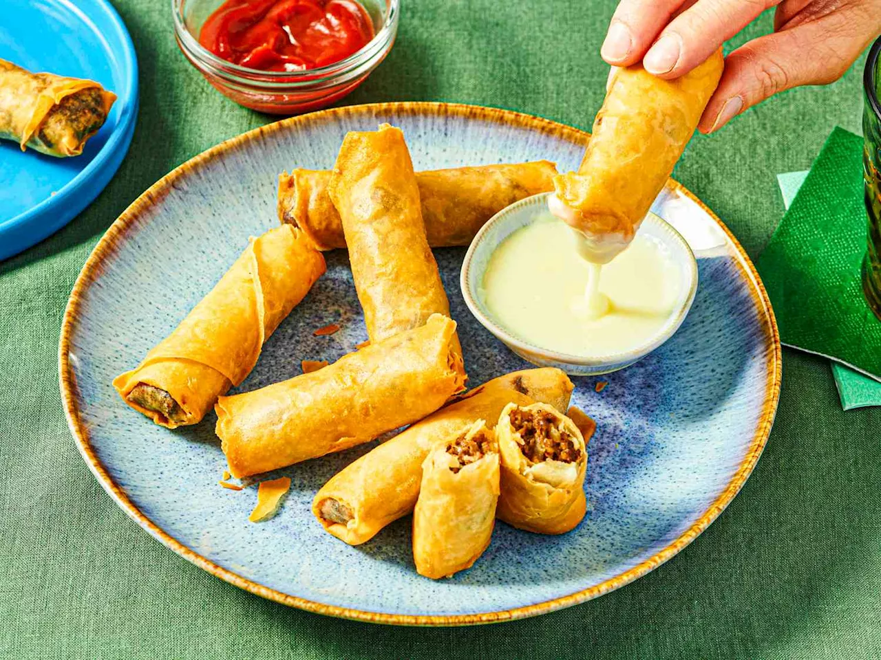 The Ultimate Cheesesteak Egg Roll Recipe