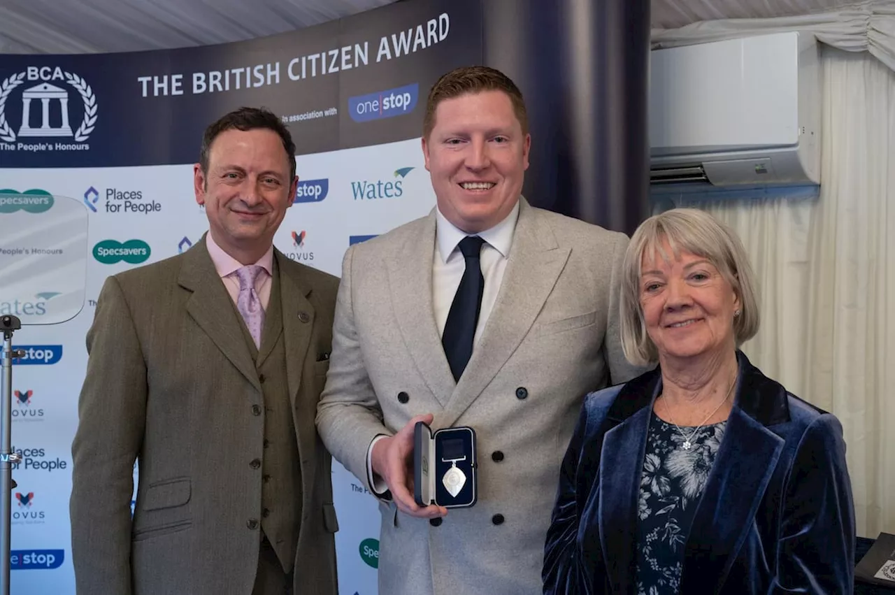 Market Drayton Man Receives British Citizen Award for Community Service