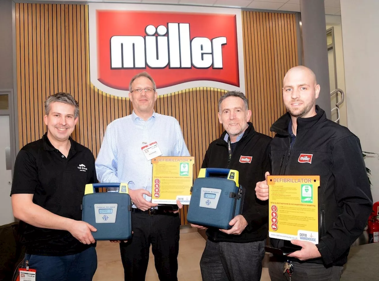 The Birks Outdoor Centre Receives Life-Saving Defibrillators from Müller