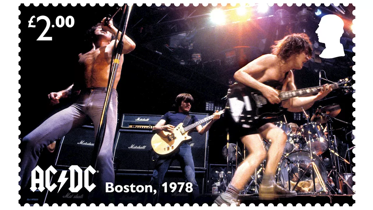 AC/DC to be Honored with Royal Mail Stamps Marking 50th Anniversary of Debut Album