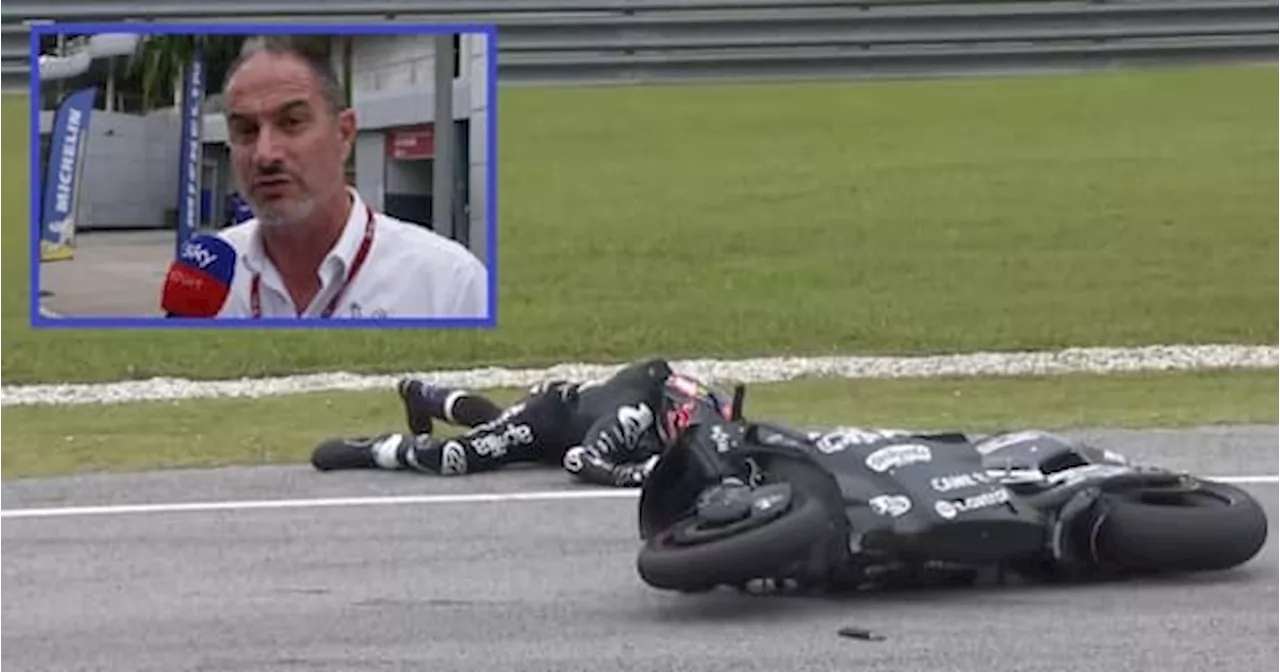 Responsabile Michelin fa chiarezza dopo l'incidente di Martin a Sepang