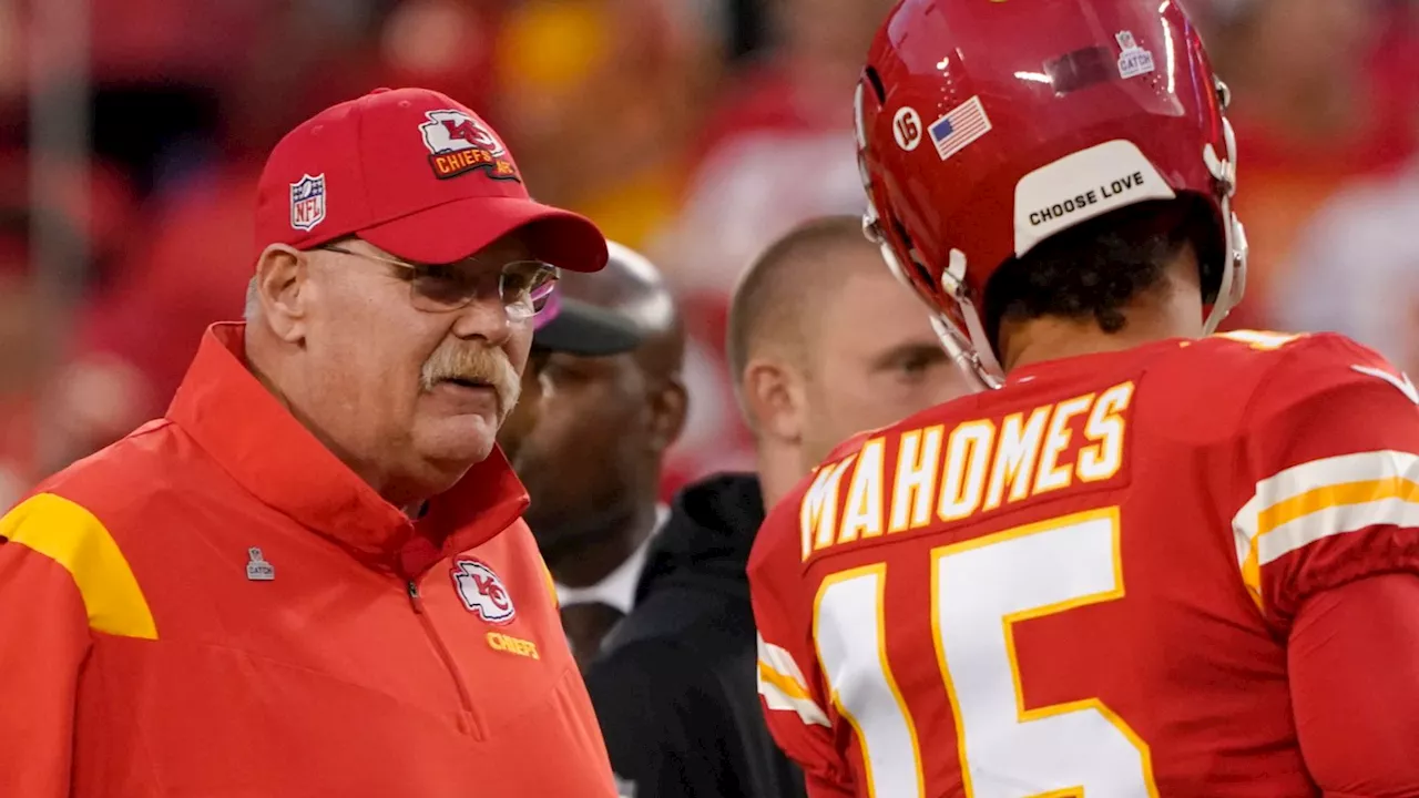 Andy Reid Calls Patrick Mahomes 'One of the Best' as Chiefs Seek Third Straight Super Bowl