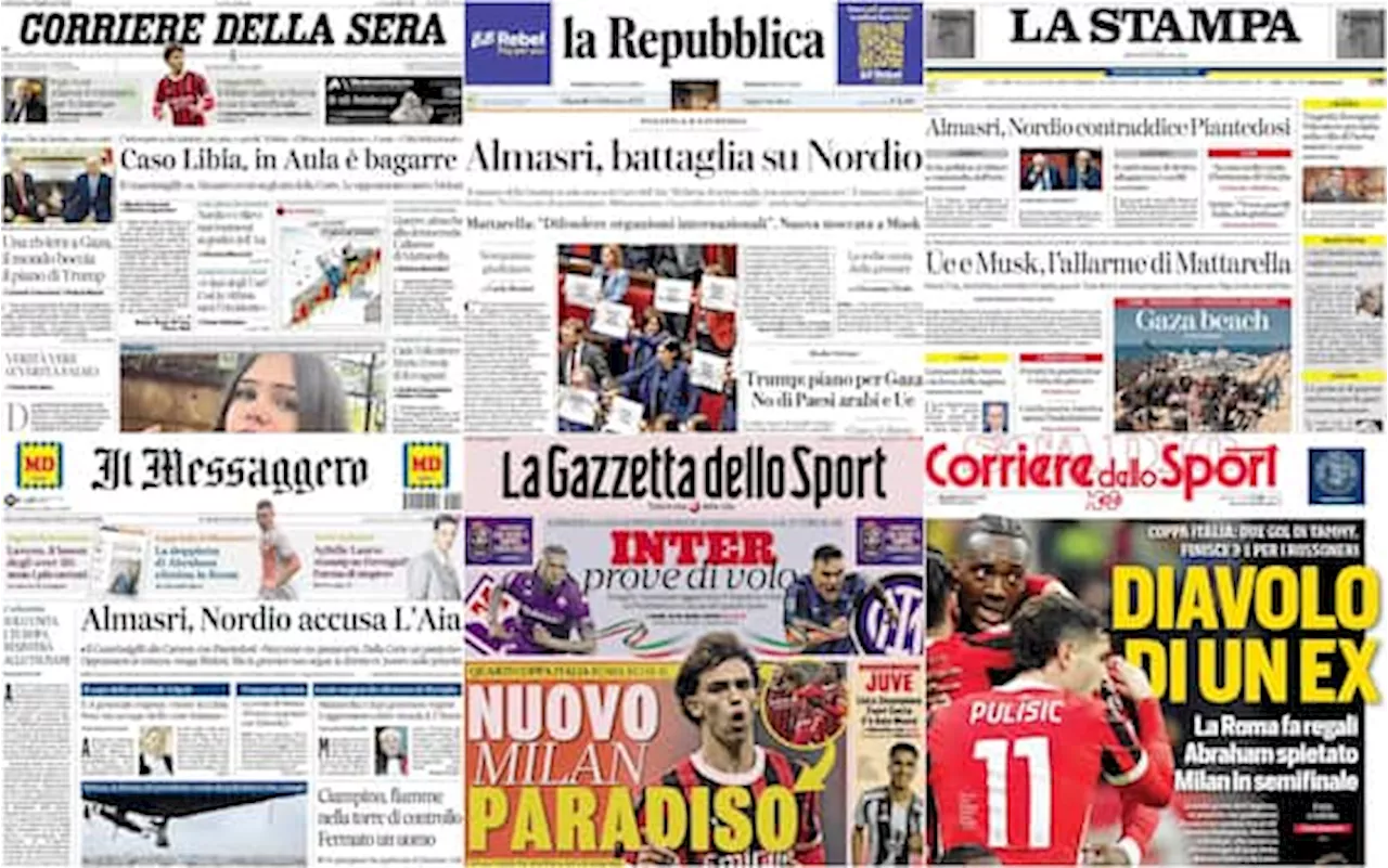 I Temi di Oggi sui Giornali Italiani