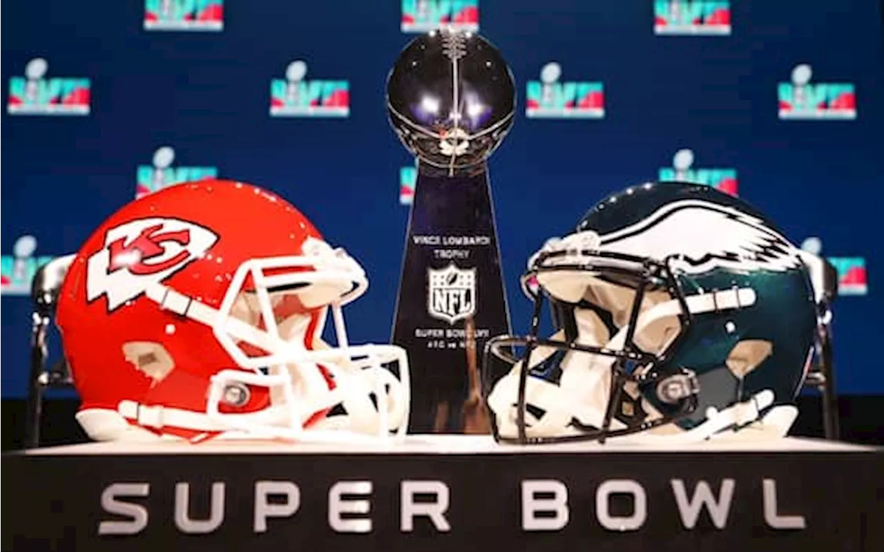 Super Bowl 2025, in finale sfida tra i Philadelphia Eagles e i Kansas City Chiefs