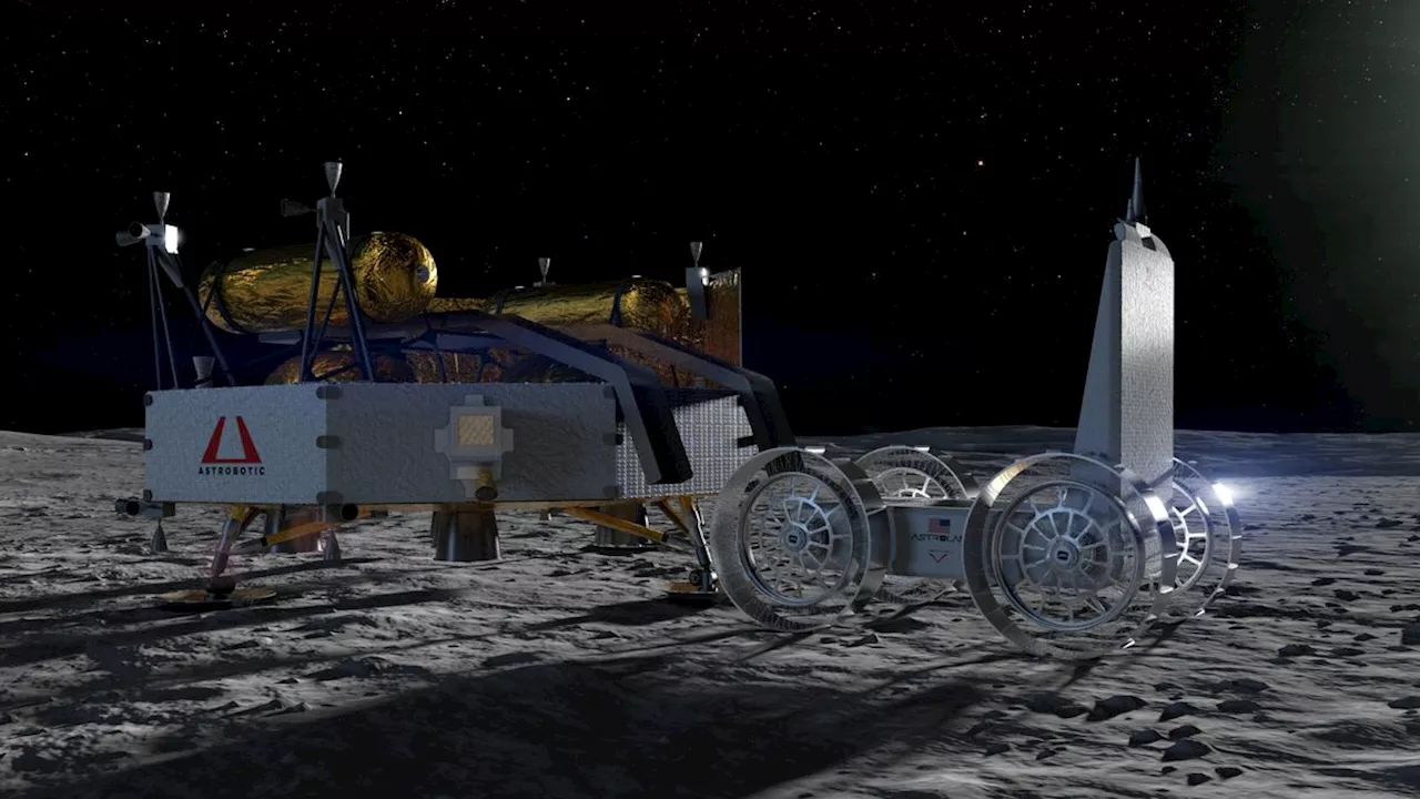 Astrobotic Selects Astrolab's FLIP Rover for Griffin Lunar Mission