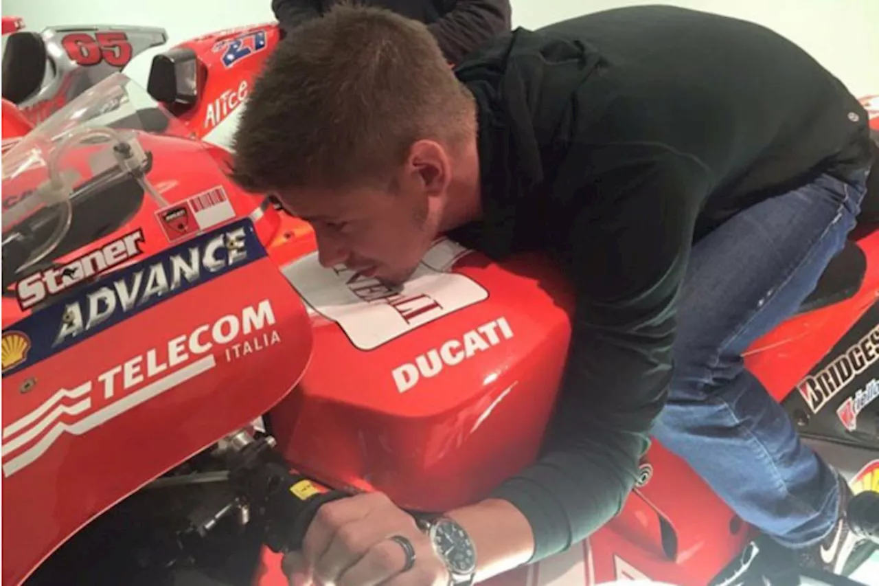 Casey Stoner in Sepang: Erste Sitzprobe auf Ducati