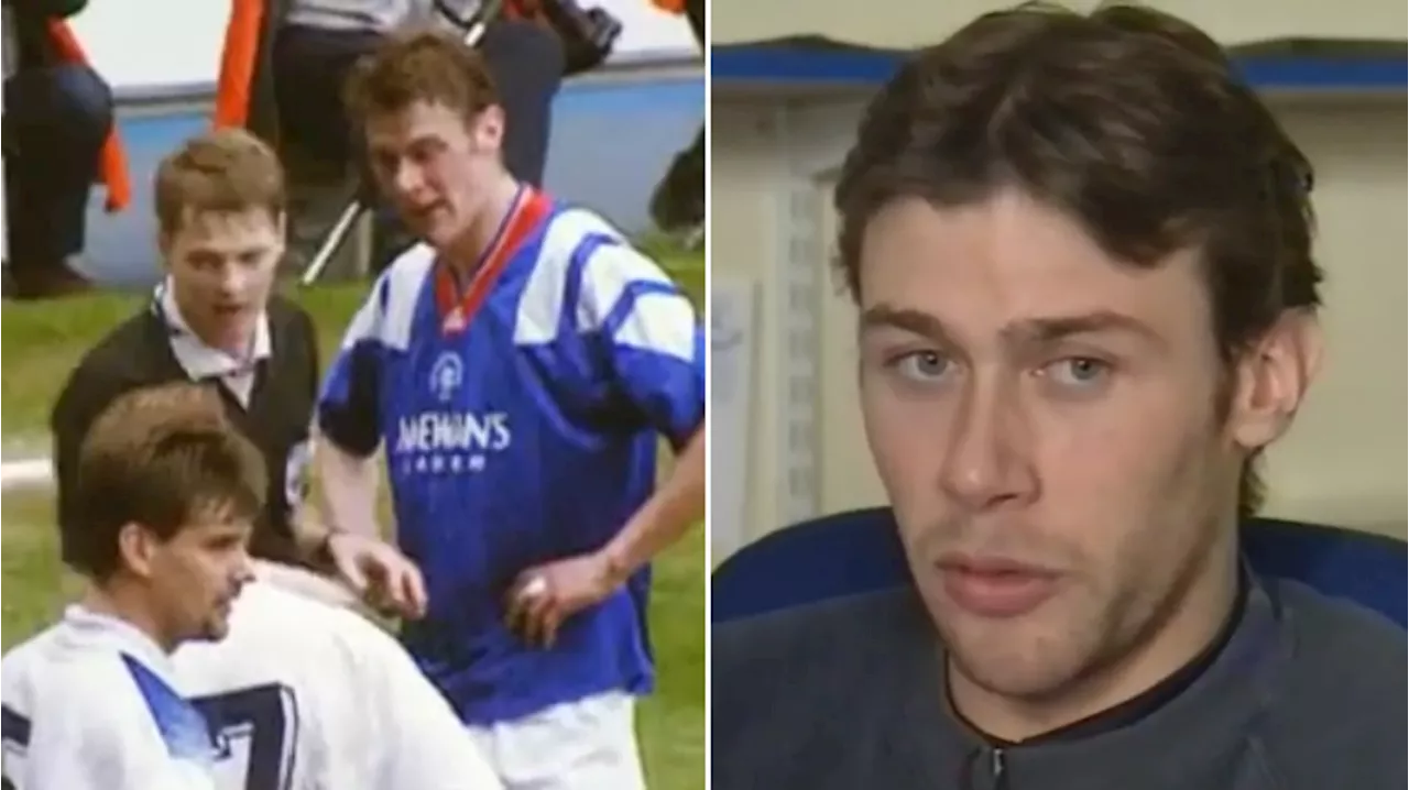 Duncan Ferguson became first British player to be jailed for on-field incident but he wasn't booked by referee