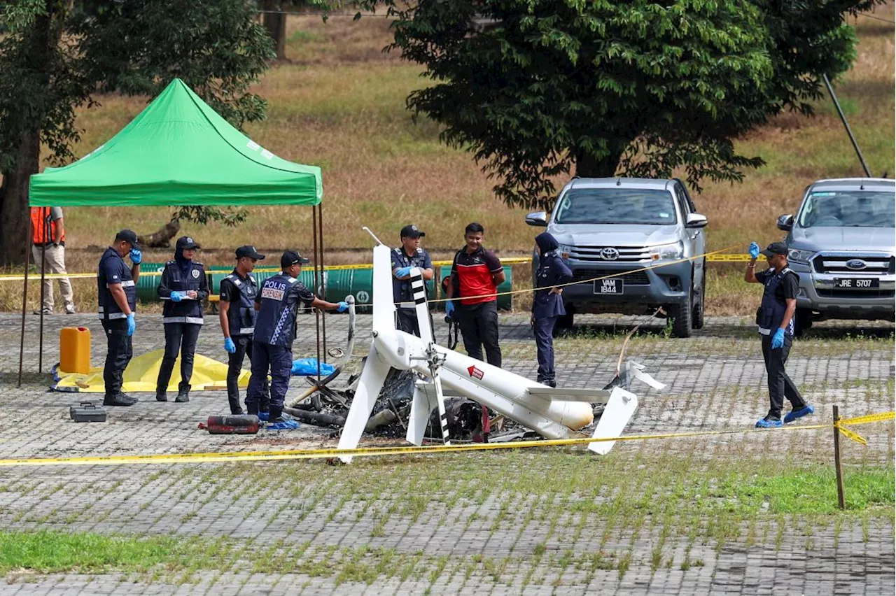 Bentong heli crash: Cops identify deceased victim as Indonesian engineer