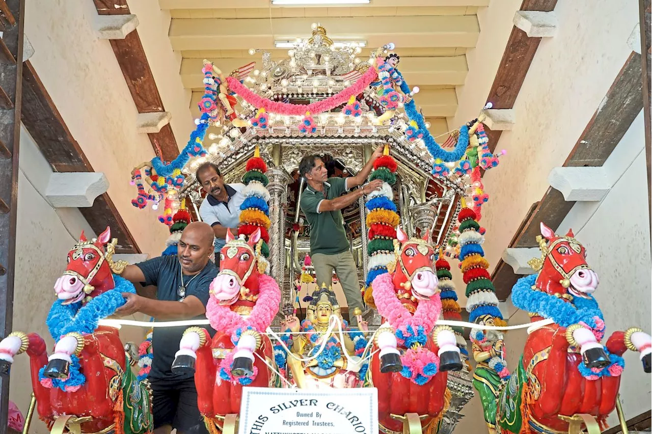 Penang Thaipusam: Golden and Silver Chariots to Depart an Hour Apart for Smoother Procession