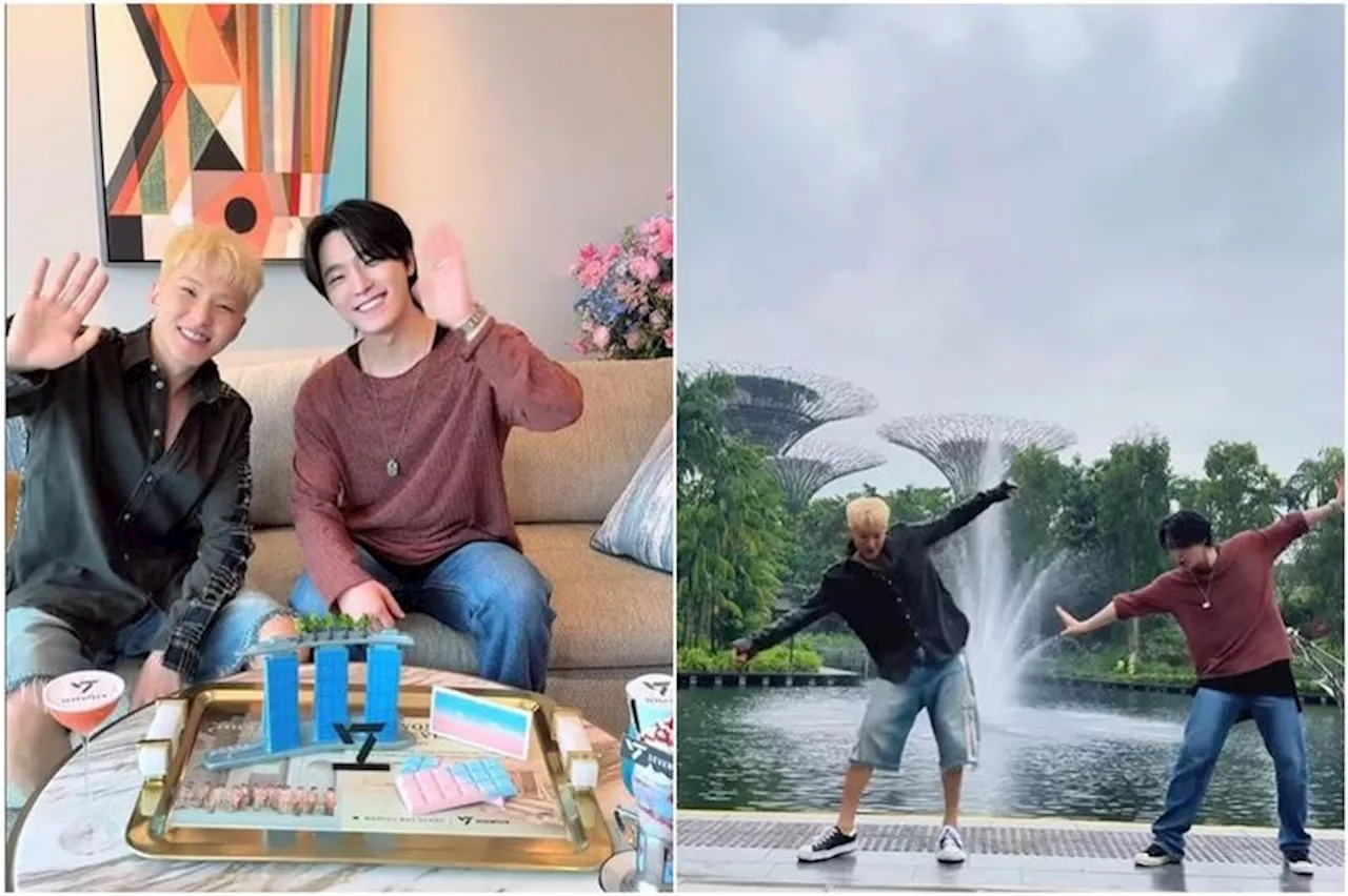 Seventeen Members Dance Their Way Through Singapore's Gardens by the Bay