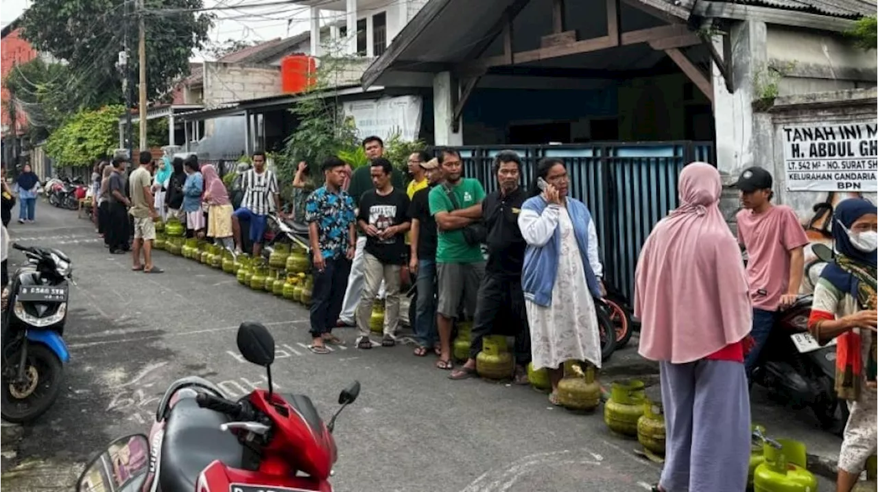 Kelangkaan Gas Melon 3 Kg Masih Terseret, Warga Neka Mencuri