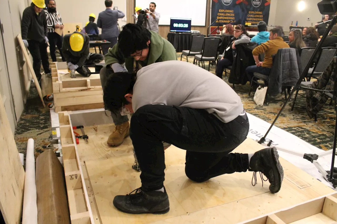 Indigenous Youth Build Skills and Knowledge at First Nation Housing Conference