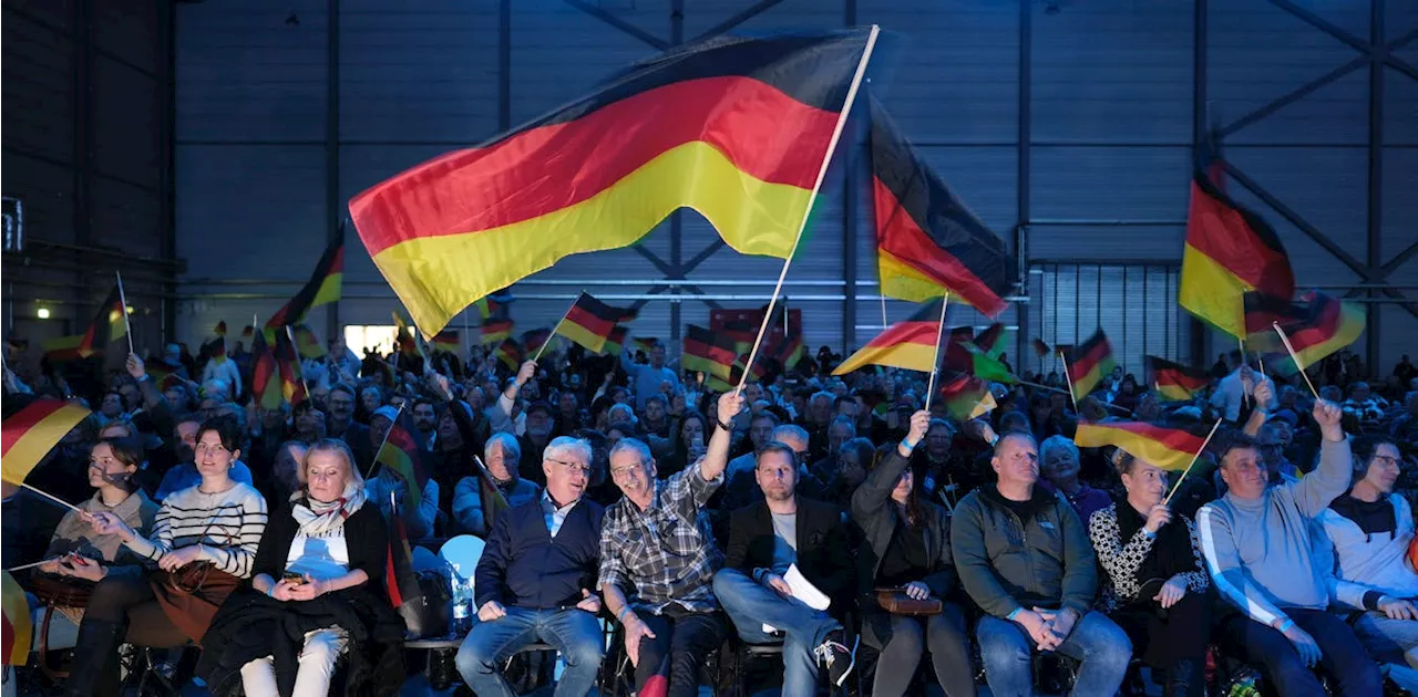 These maps of support for Germany’s far-right AfD lay bare the depth of the urban-rural divide